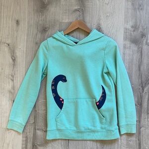 Cat & Jack XL 14/16 Dino Hoodie – Mint Green, Fun Graphic, Cozy!